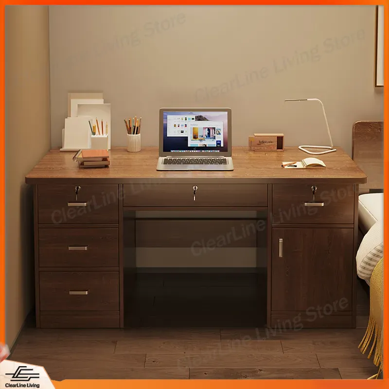 Office Furniture Rental - Bureau en bois massif, table d'étude
