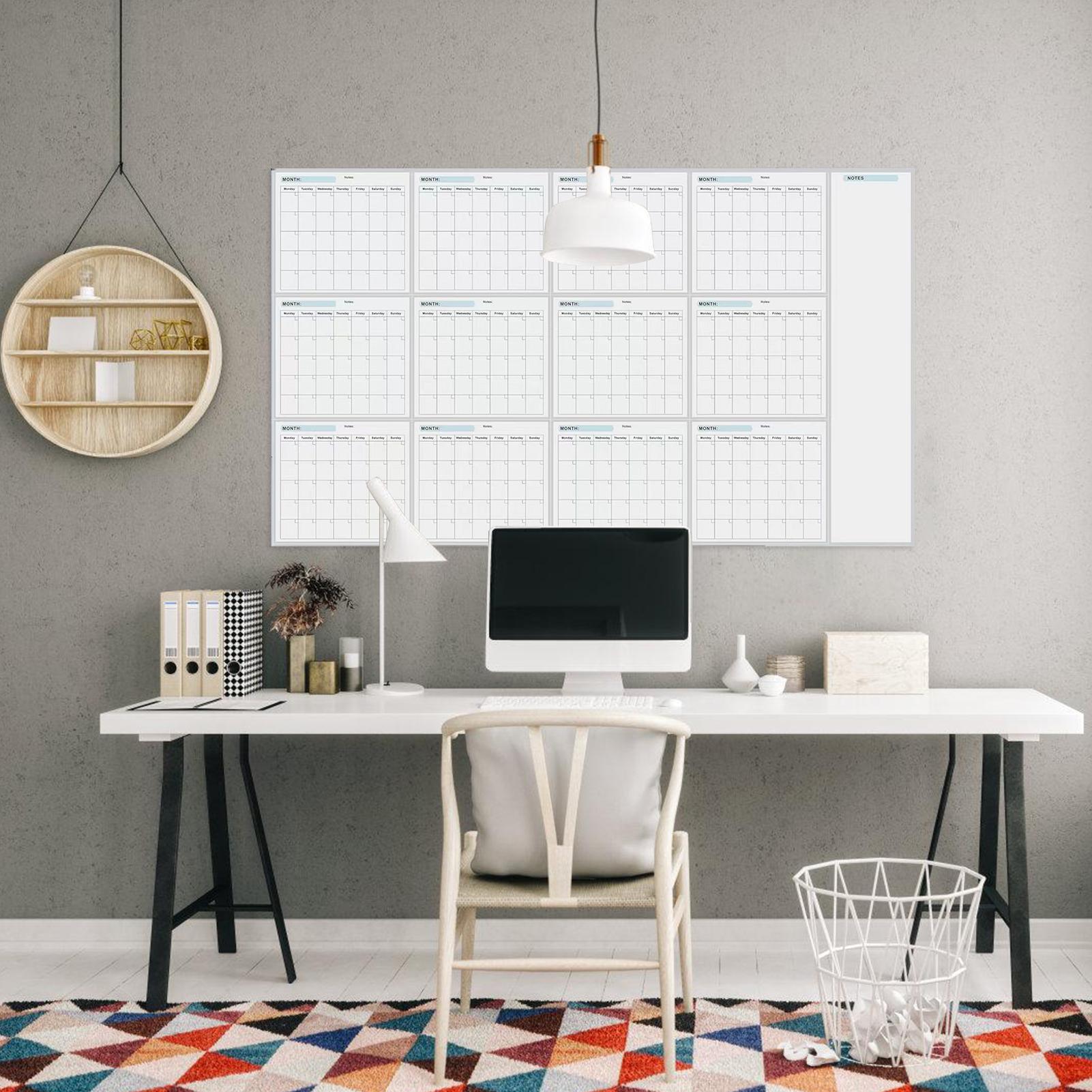 Calendrier annuel effaçable à  - Dry Erase Weekly avis et prix