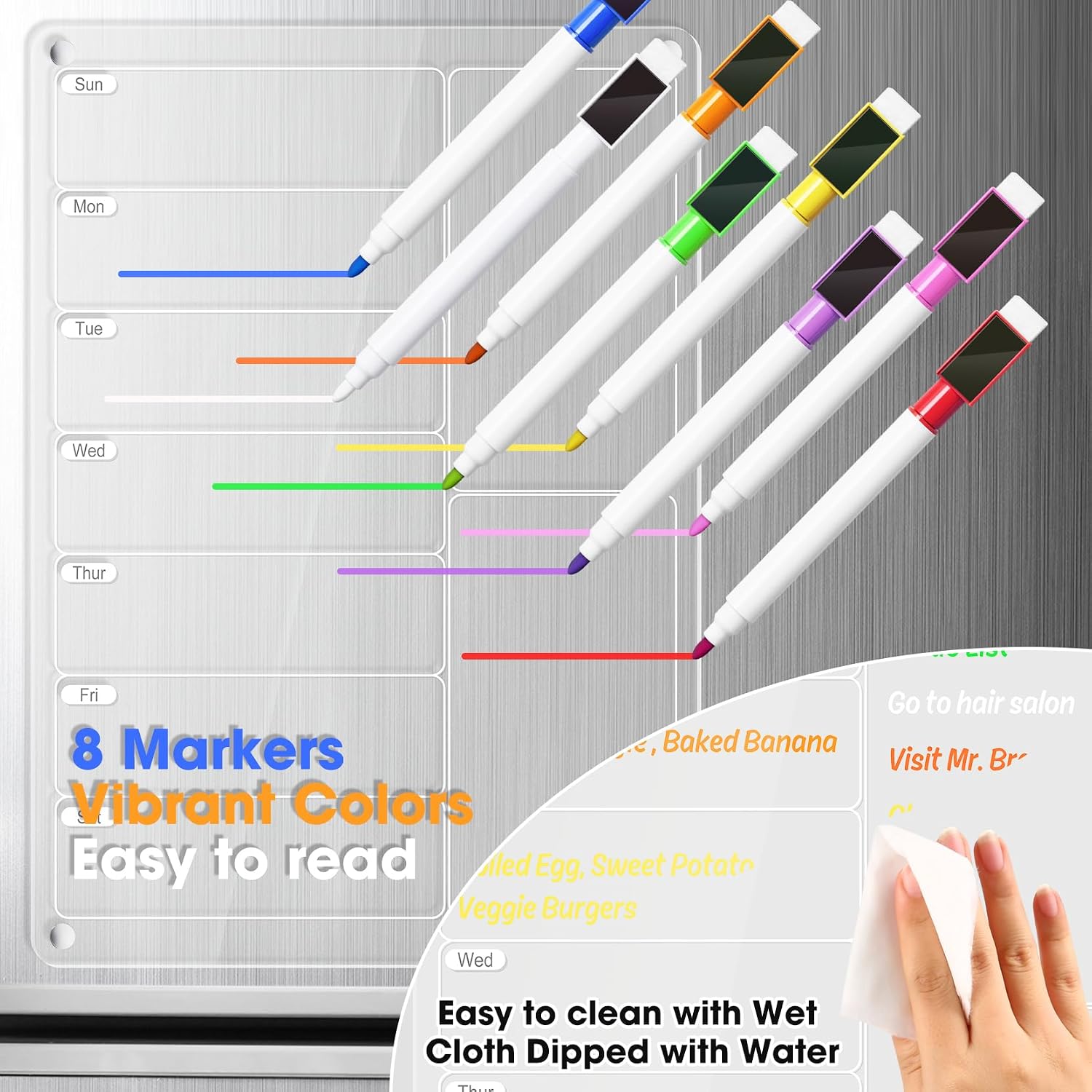 Planificateur de repas hebdoma - Dry Erase Weekly avis et prix