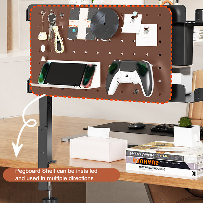 Étagère à 2 niveaux à fixer su - Gaming Desk With Hutch avis et prix
