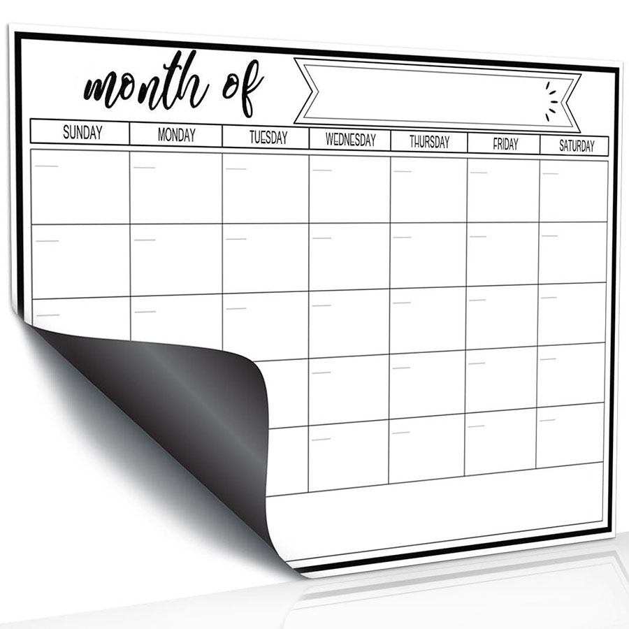 Autocollant magnétique pour ré - Dry Erase Weekly avis et prix