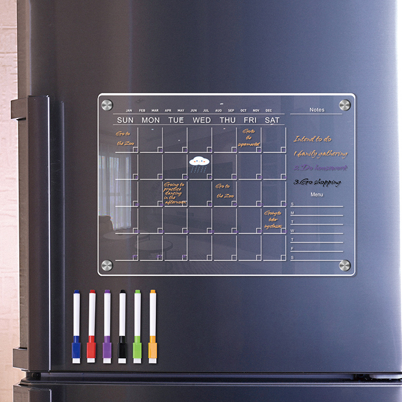 Autocollant magnétique en acry - Dry Erase Weekly avis et prix