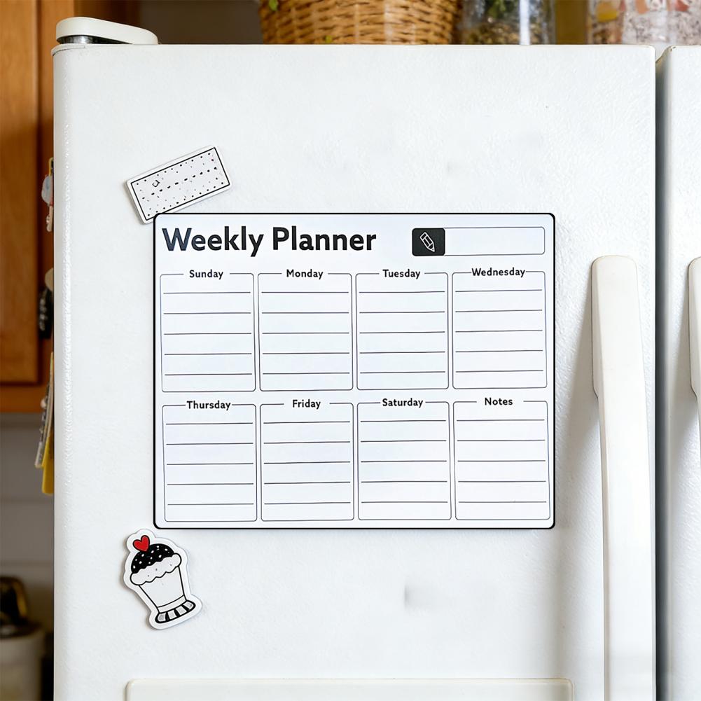 Calendrier mensuel réutilisabl - Dry Erase Weekly avis et prix