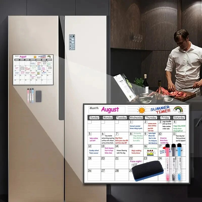 1 ensemble de calendrier magné - Dry Erase Weekly avis et prix