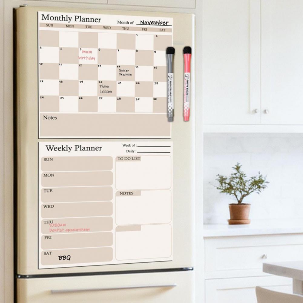 Calendrier magnétique effaçabl - Dry Erase Weekly avis et prix