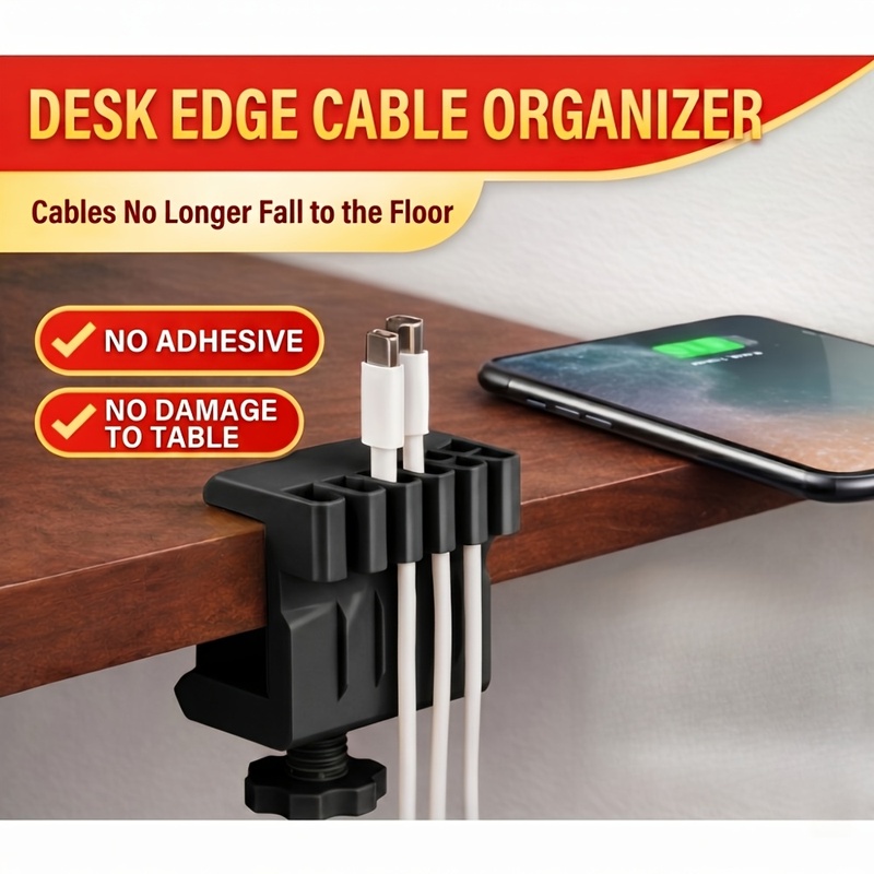 3 clips de gestion de câbles p - Office Furniture Layout avis et prix