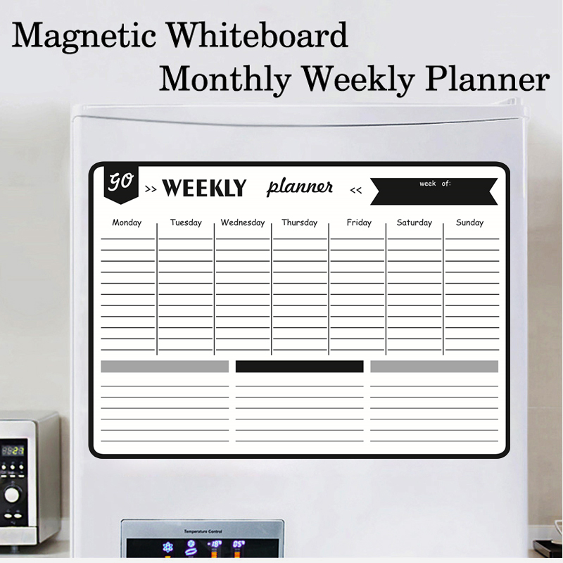 Planificateur hebdomadaire men - Dry Erase Weekly avis et prix