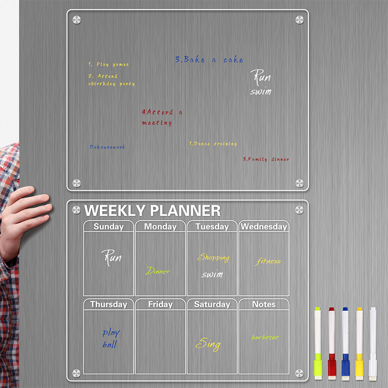 Tableau magnétique transparent - Dry Erase Weekly avis et prix