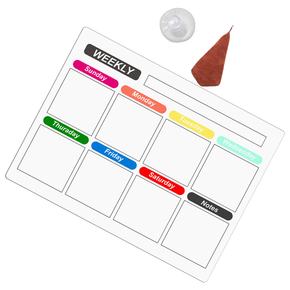 1 ensemble de tableau magnétiq - Dry Erase Weekly avis et prix