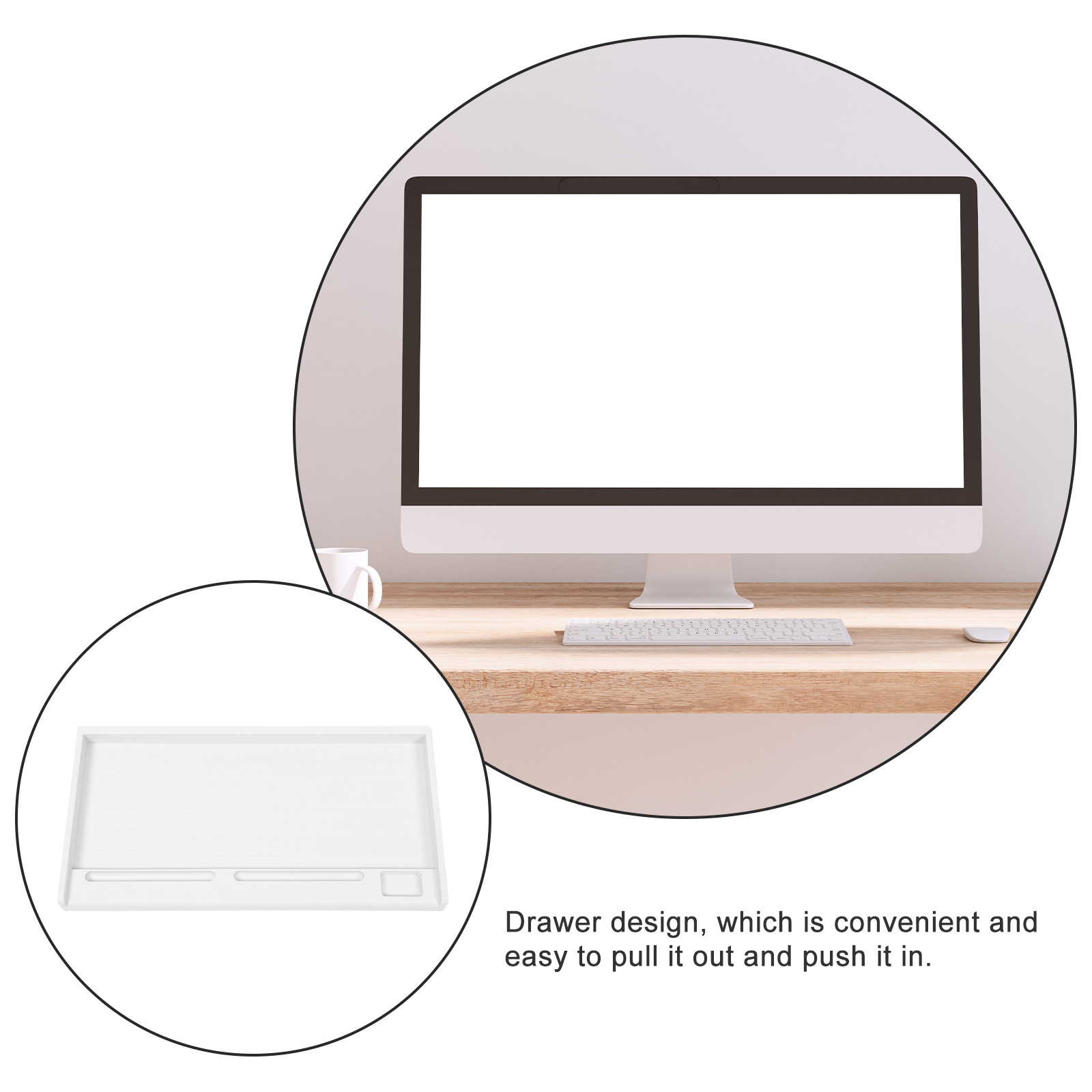 Plateau de rangement pour clav - Keyboard Drawer Under avis et prix